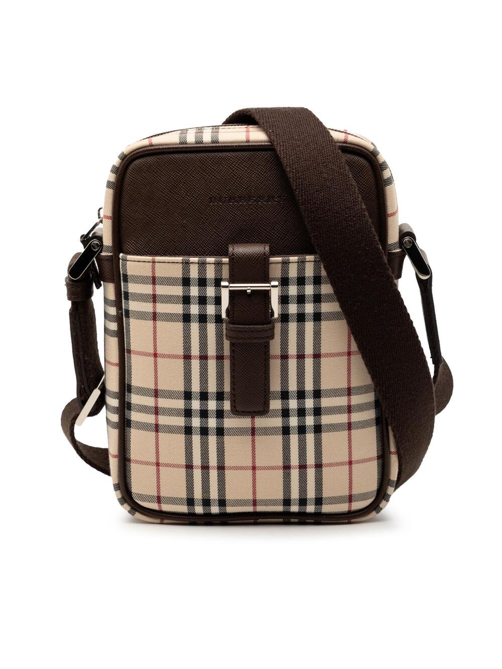 Burberry House Check Canvas Crossbody #356504B43B